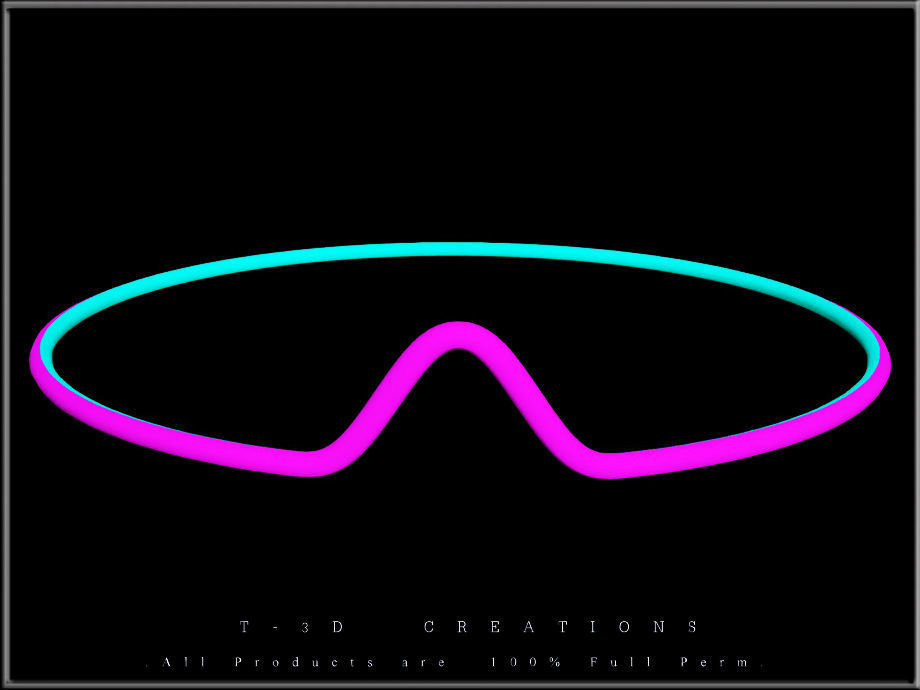 Wire Ring 03 Low-poly 3D model_2