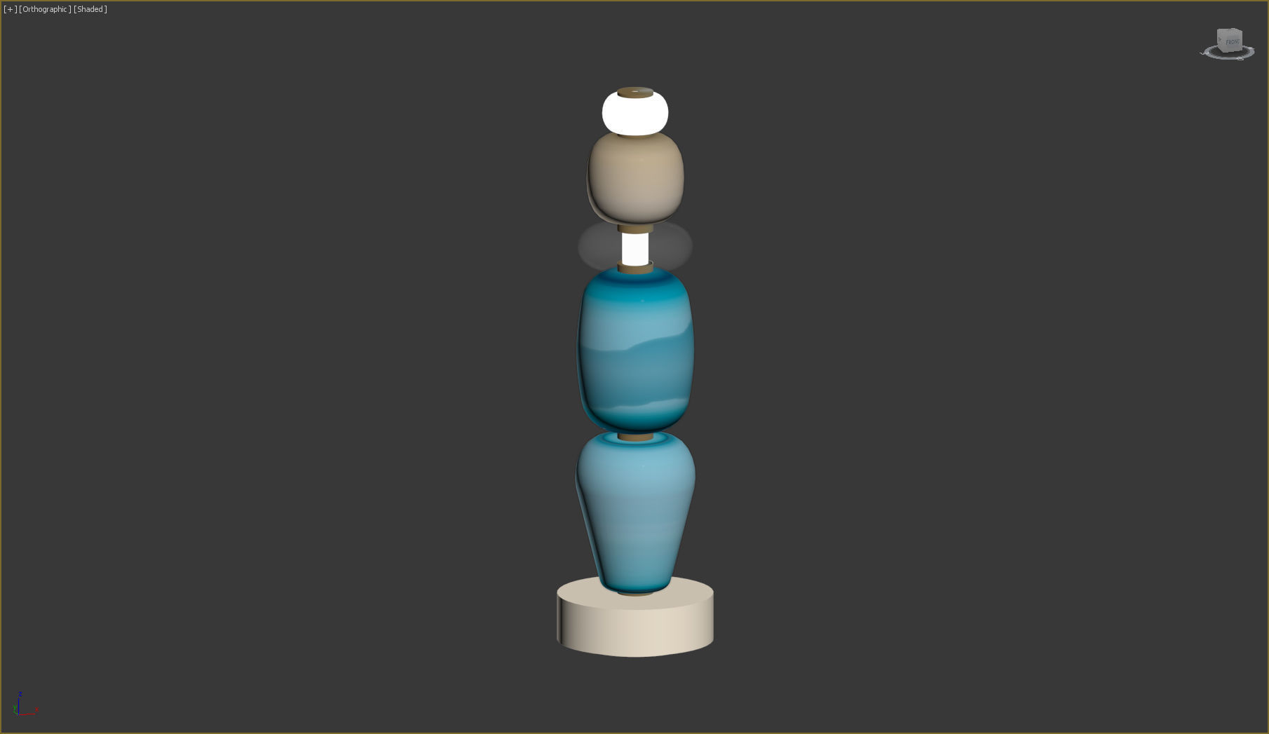 Colorful blown-glass totems by Luca Nichetto 3D model_8