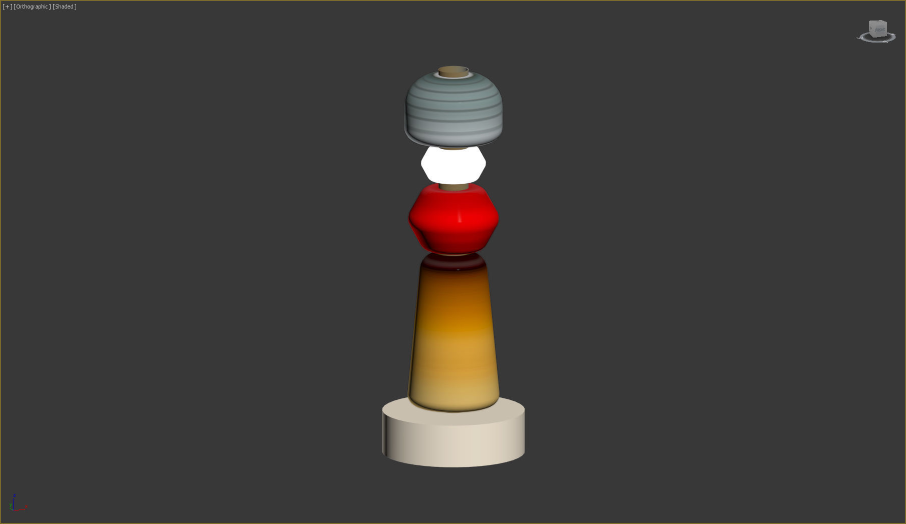 Colorful blown-glass totems by Luca Nichetto 3D model_6