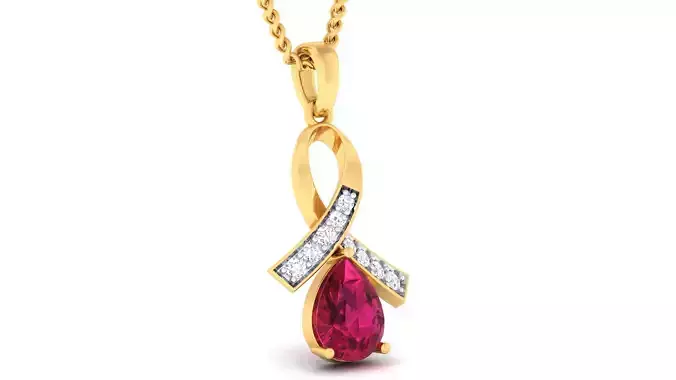 Women pendant earrings set 3dm mgx render detail 