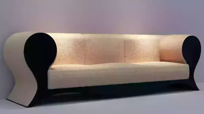 fur sofa