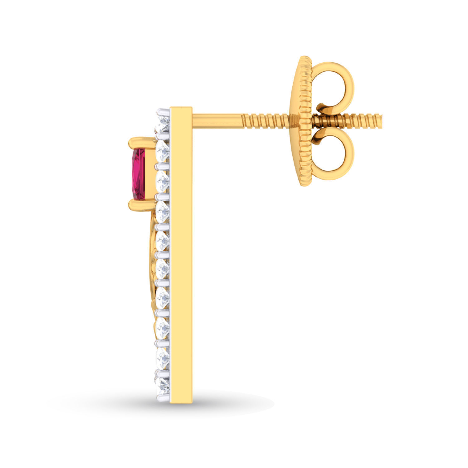 Women pendant earrings set 3dm mgx render detail 3D print model_4