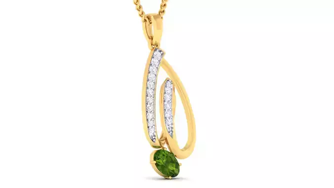 Women pendant earrings set 3dm mgx render detail 