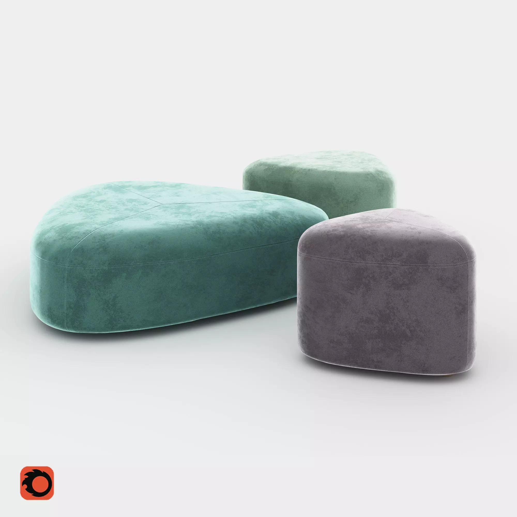 Poof Stone 3D model