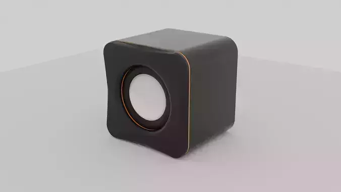 mini speaker Free 3D model