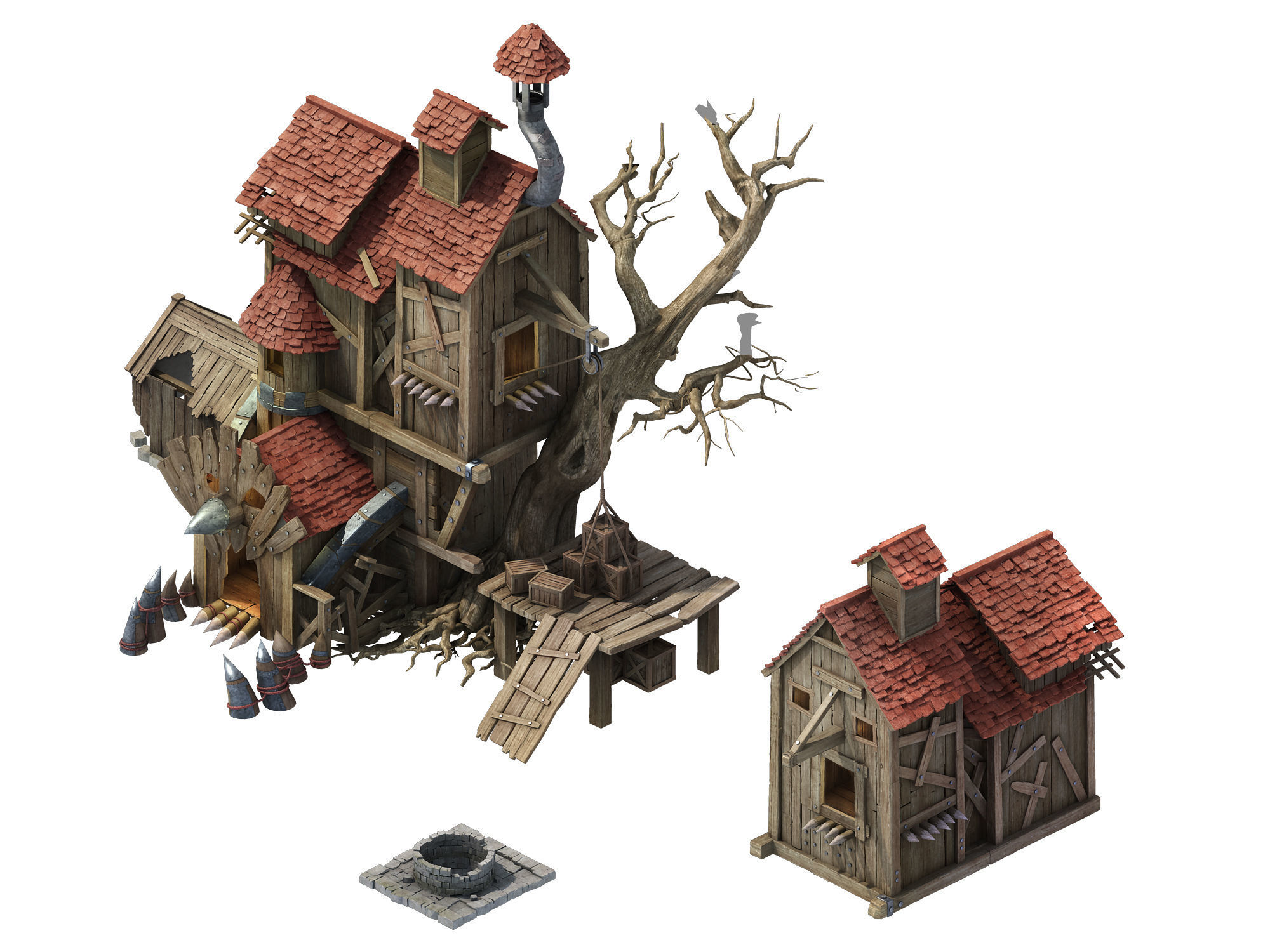 Game DN100 3D model_1