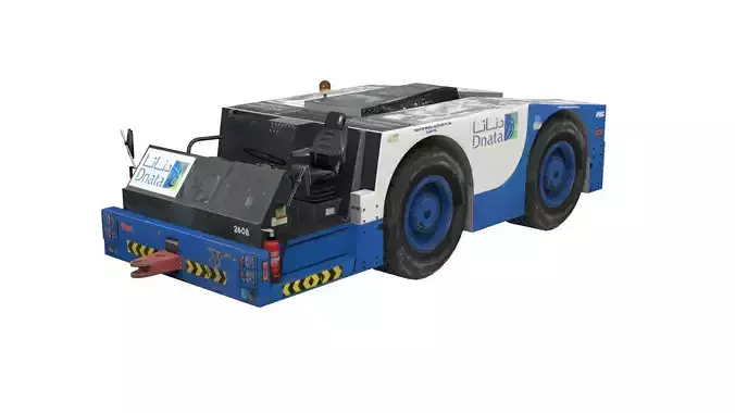 Lowpoly B700 Tow Tractor