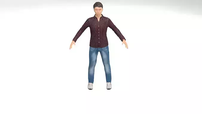 BASE HUMAN MODEL Free 3D model