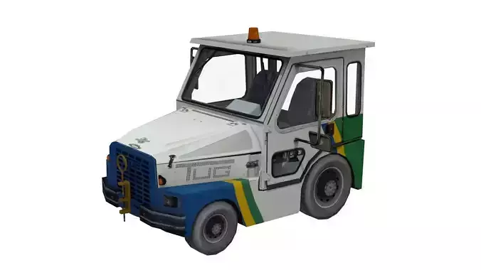 Lowpoly TUG Aviation Equip M1A50