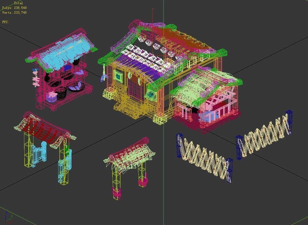 Game Southern Suburbs - Private Home 03 3D model_6