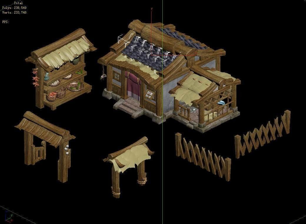 Game Southern Suburbs - Private Home 03 3D model_5