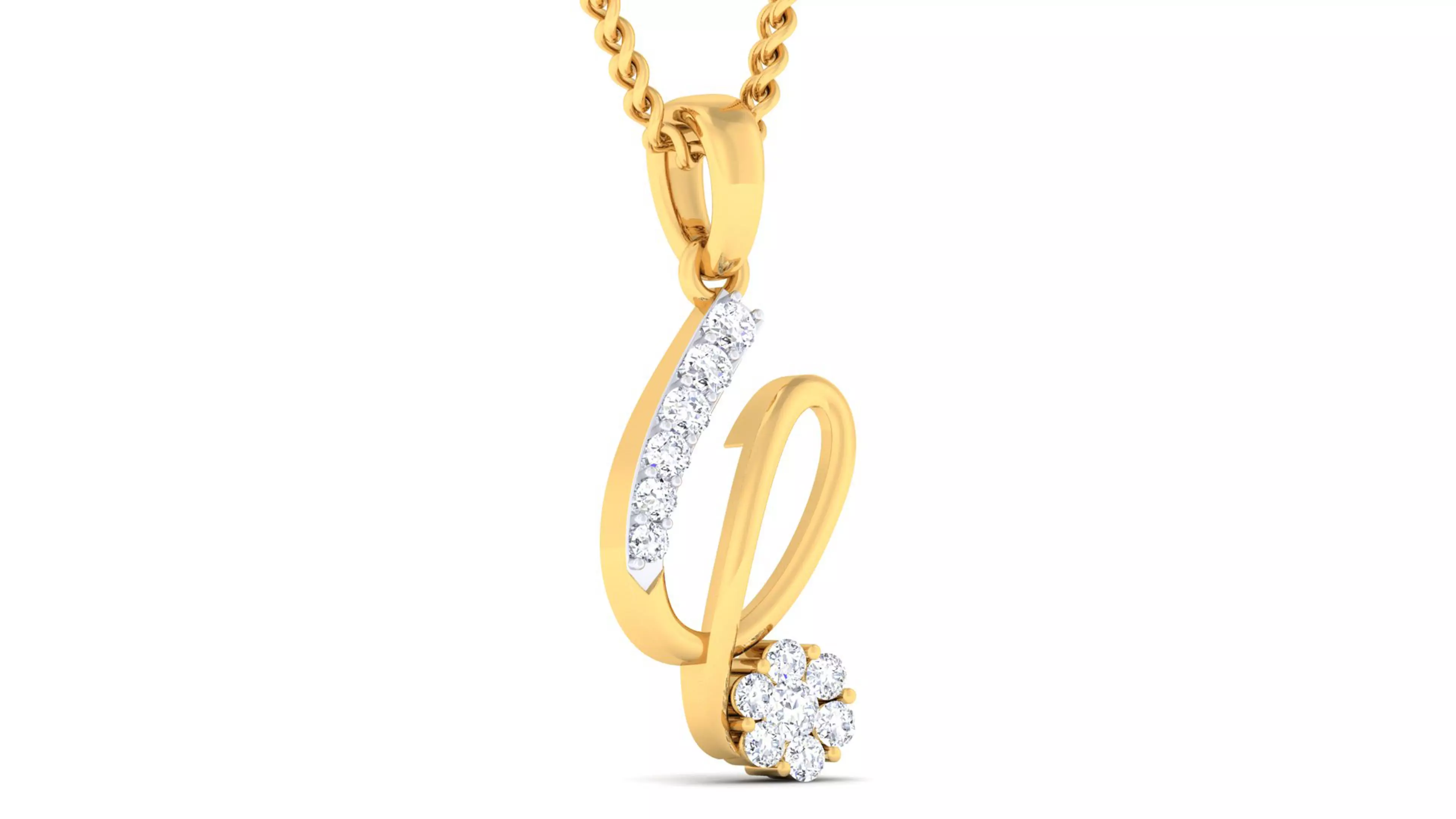 Women pendant earrings set 3dm mgx render detail  3D print model_0