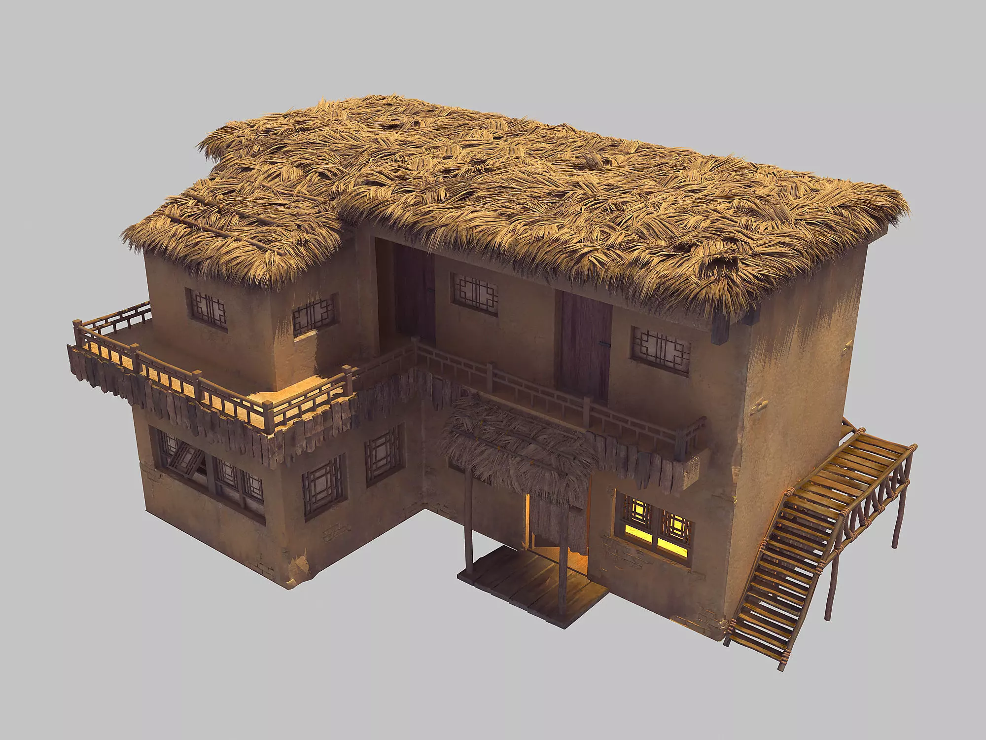 gAME Pei Cheng Building - House 02 3D model_0