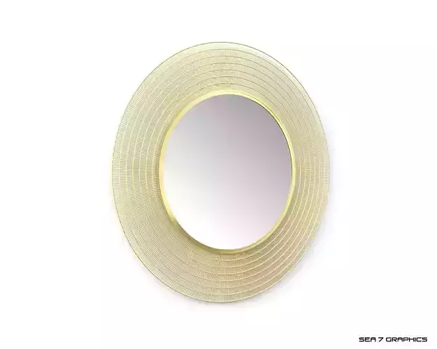 Round Mirror Kare Design Nimbus 3D model