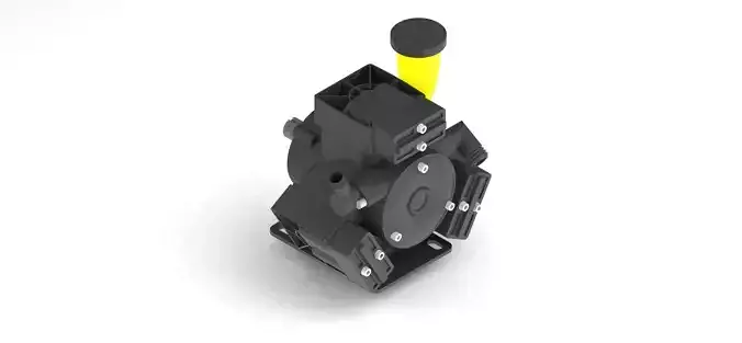 Membrane pump Comet APS-41 3D model