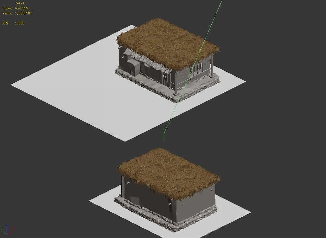 gAME Pei Cheng Building - House 03 3D model_4