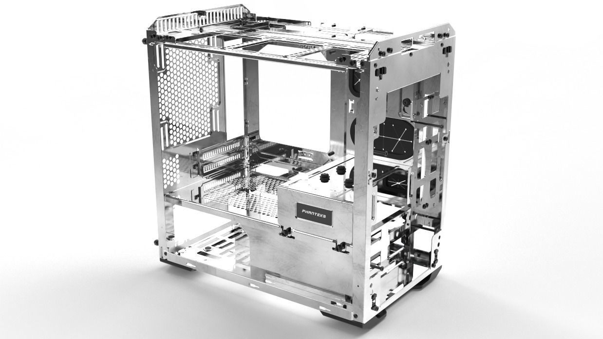 Phanteks Enthoo Evolv ITX PC Case 3D model_19