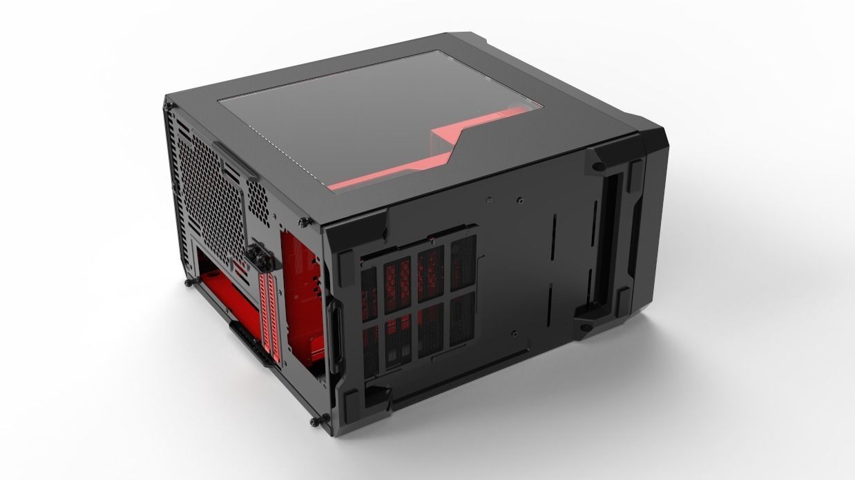 Phanteks Enthoo Evolv ITX PC Case 3D model_12