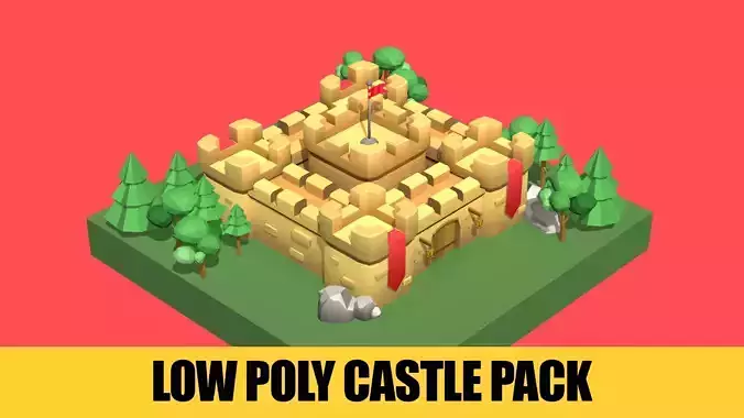 Low Poly Castle Pack