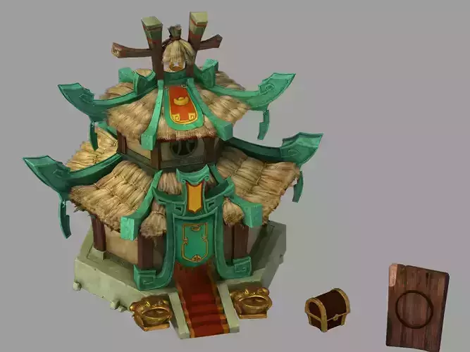 gAME Civilian Architecture - Thatched Cottage