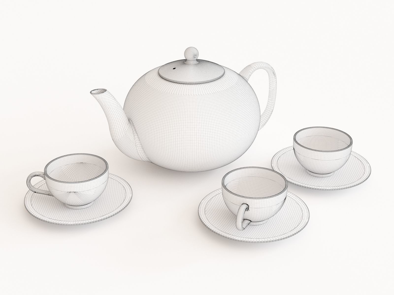 Teapot 02 3D model_1