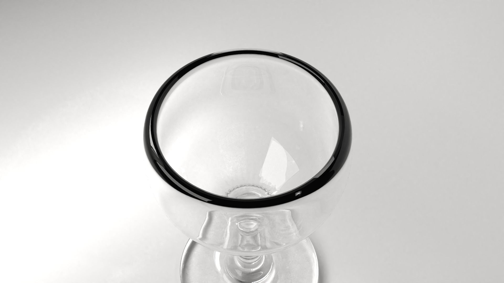 Wine Glass  3D model_2