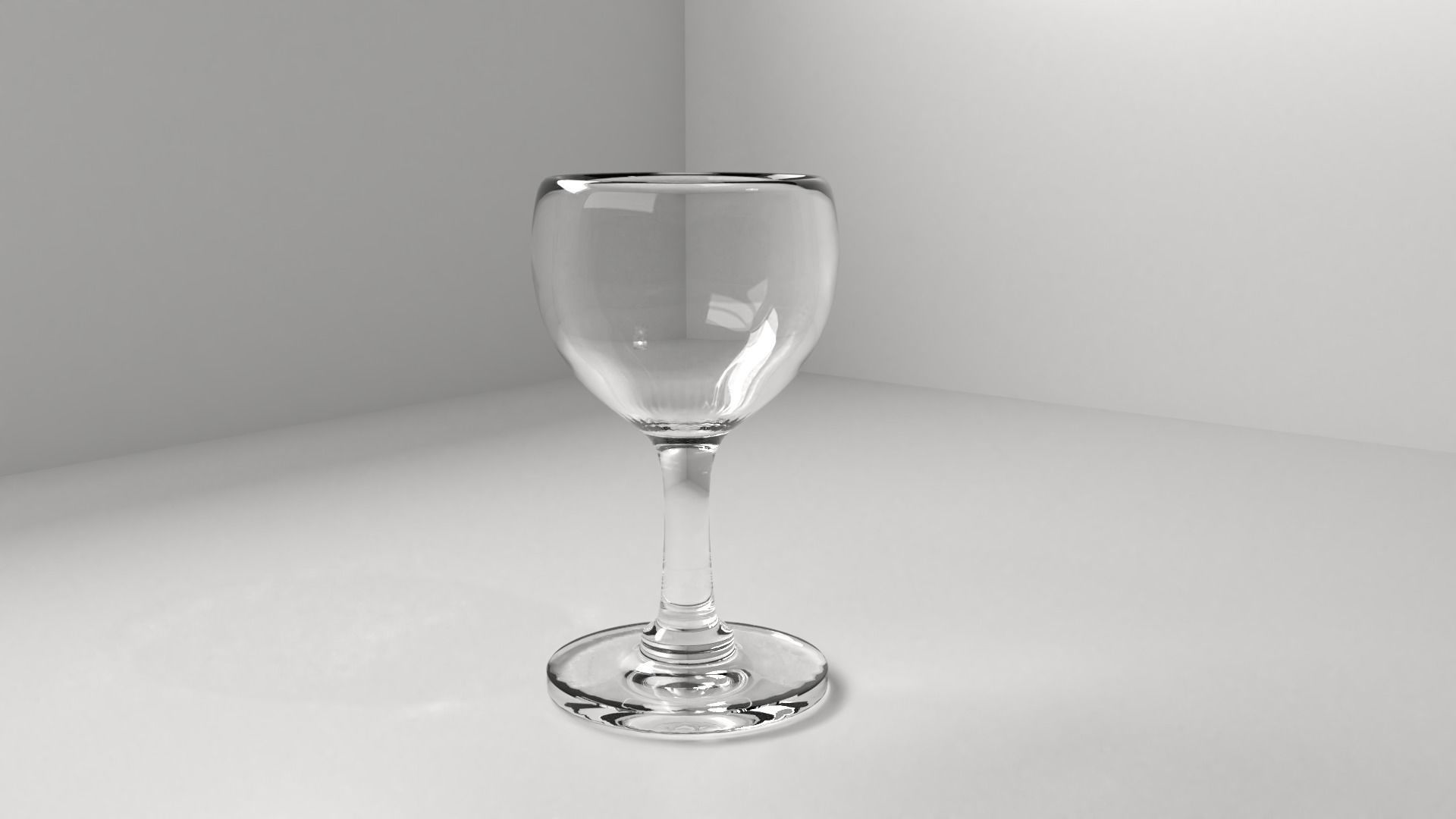 Wine Glass  3D model_1