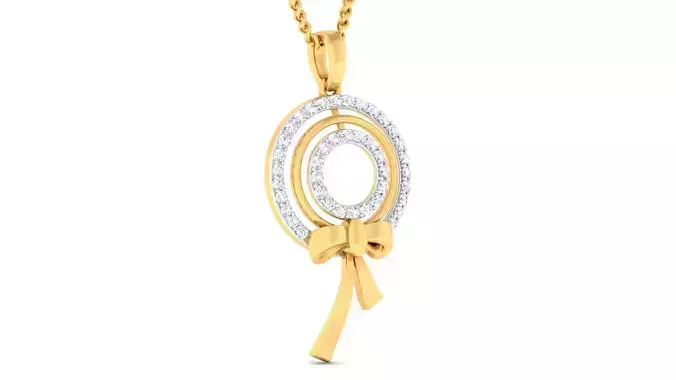 Women pendant earrings set 3dm mgx render detail 