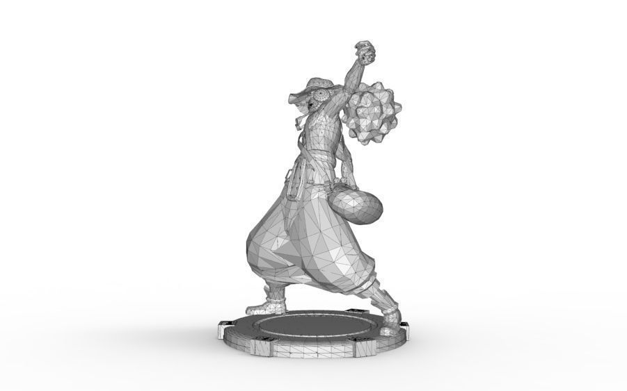 Usopp - Action Pose 3D print model_15