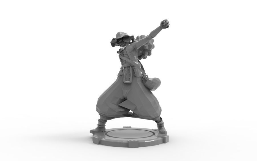 Usopp - Action Pose 3D print model_4
