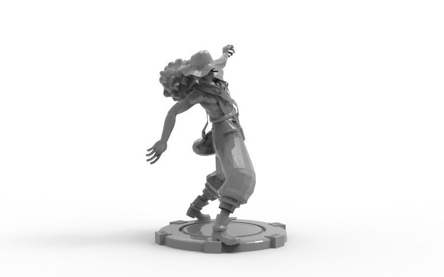 Usopp - Action Pose 3D print model_1
