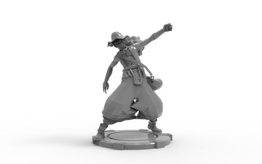 Usopp - Action Pose 3D print model_3