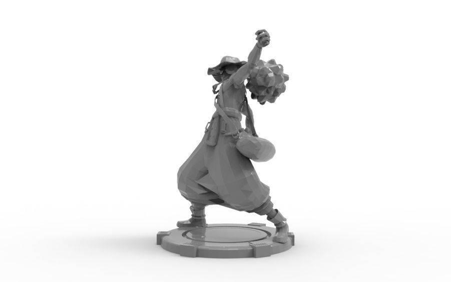 Usopp - Action Pose 3D print model_5