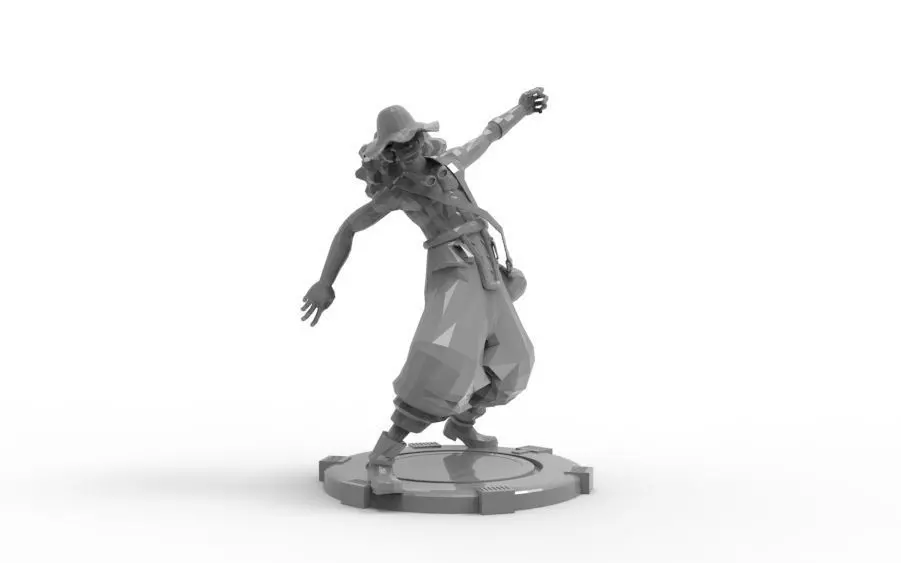 Usopp - Action Pose 3D print model_0