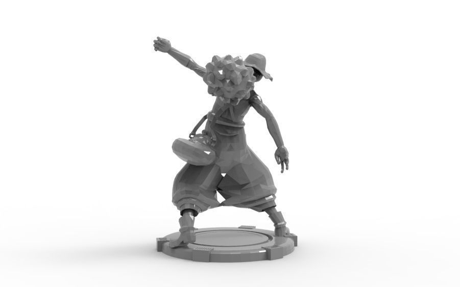 Usopp - Action Pose 3D print model_8