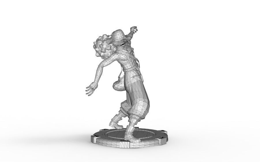 Usopp - Action Pose 3D print model_10