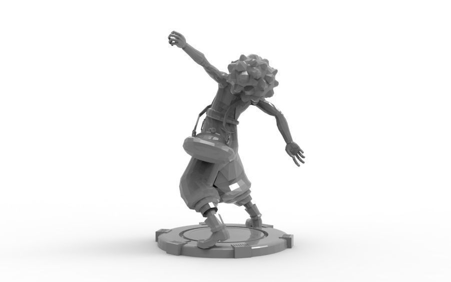 Usopp - Action Pose 3D print model_7
