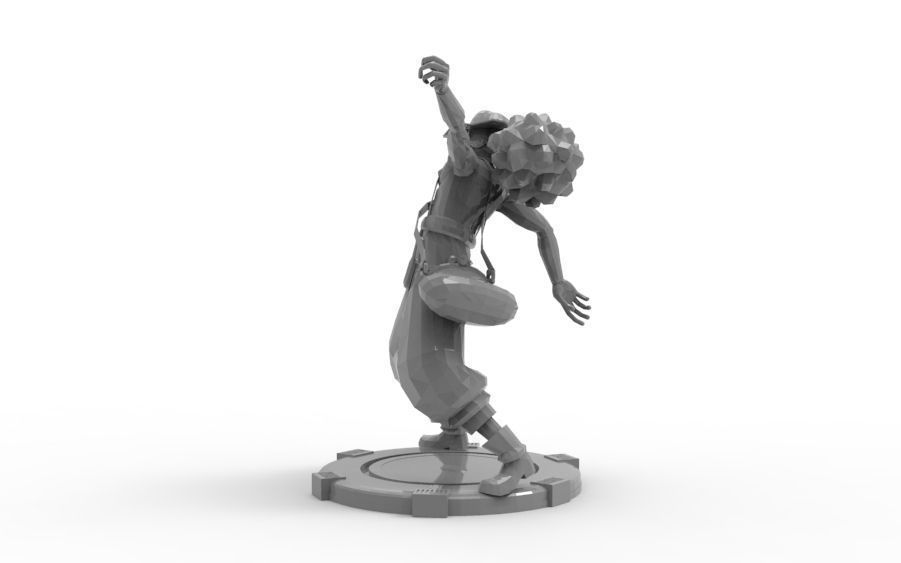 Usopp - Action Pose 3D print model_6