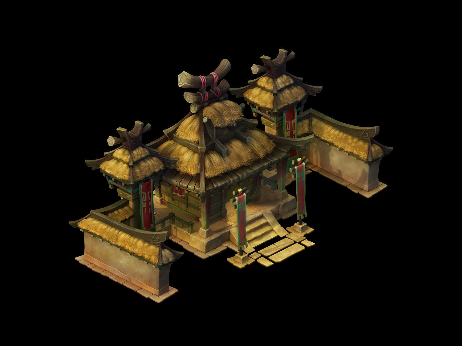 gAME Desert - Gang - Architecture 3D model_2