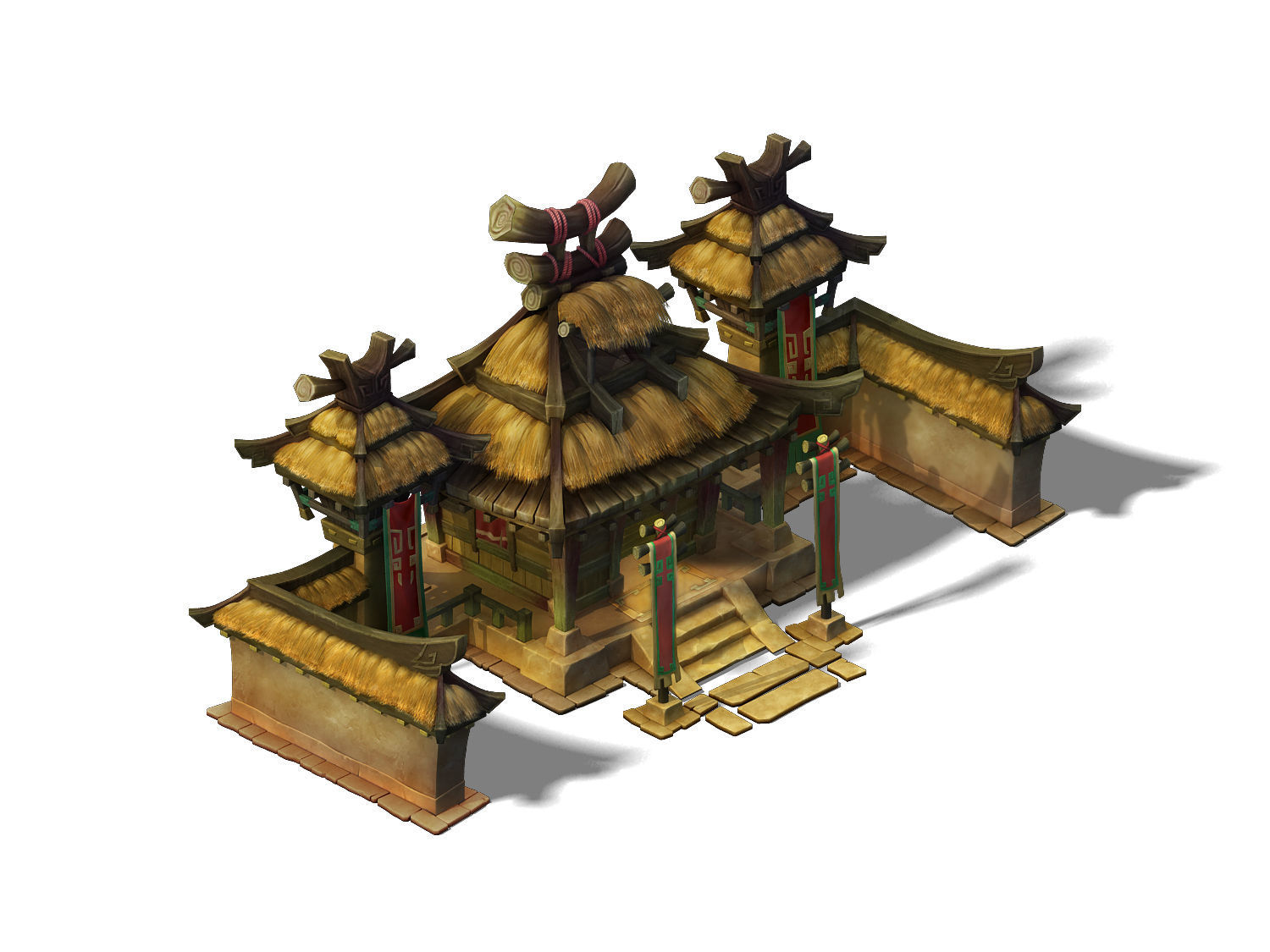 gAME Desert - Gang - Architecture 3D model_1