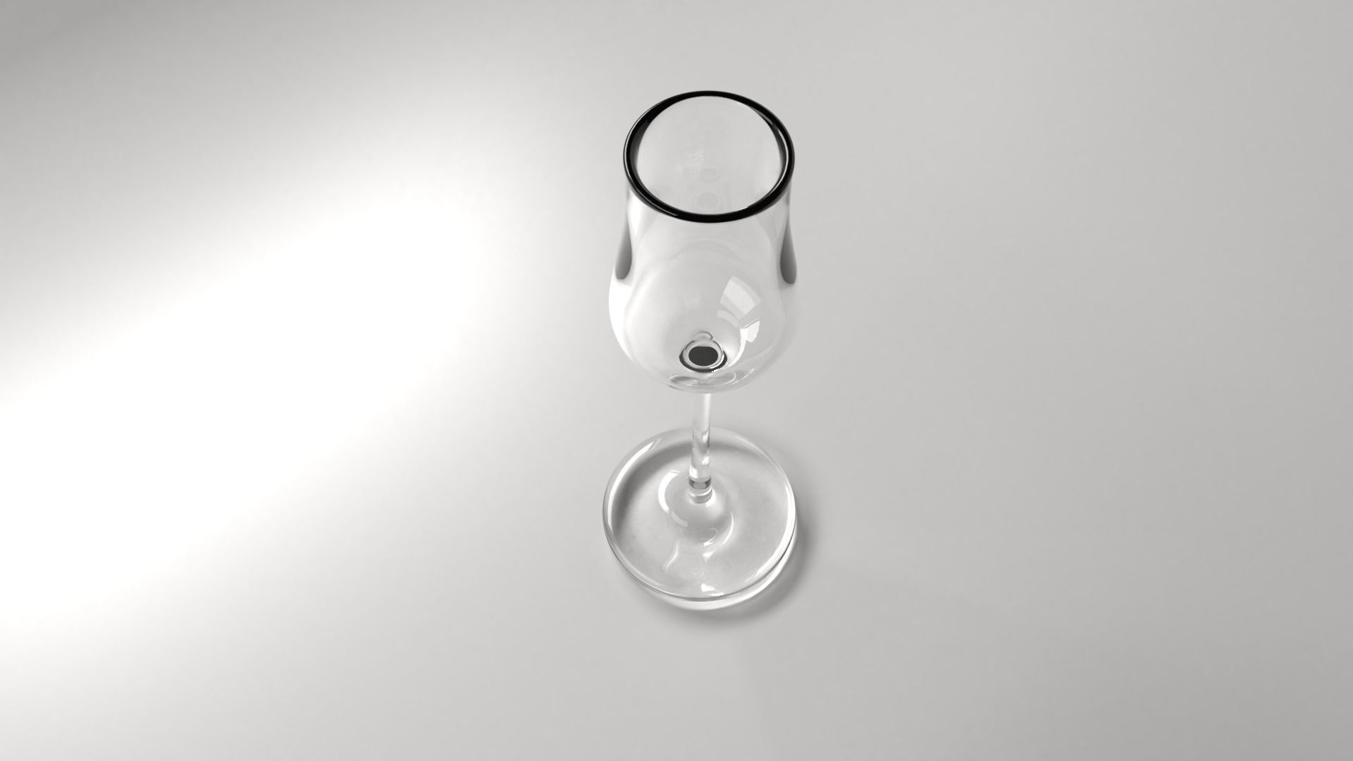 Wine Glass 2 3D model_2