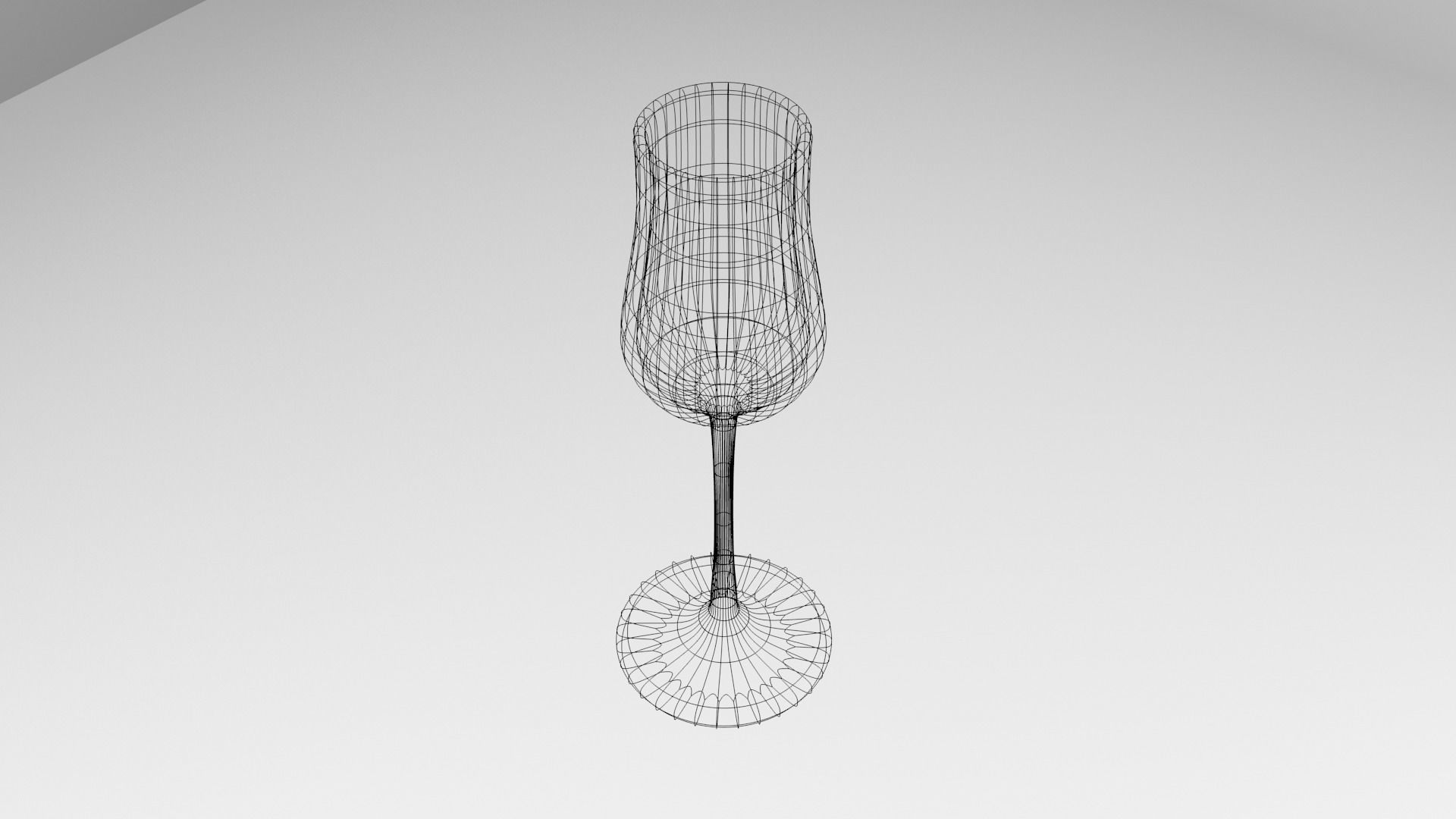 Wine Glass 2 3D model_4