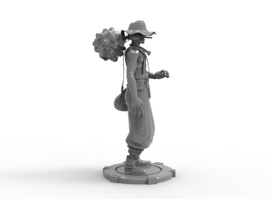 Usopp - Idle Pose 3D print model_2