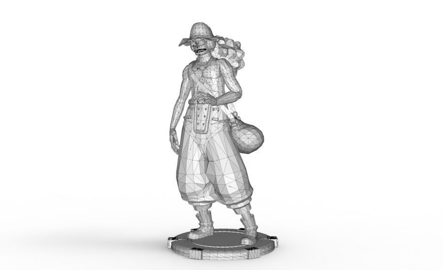 Usopp - Idle Pose 3D print model_13
