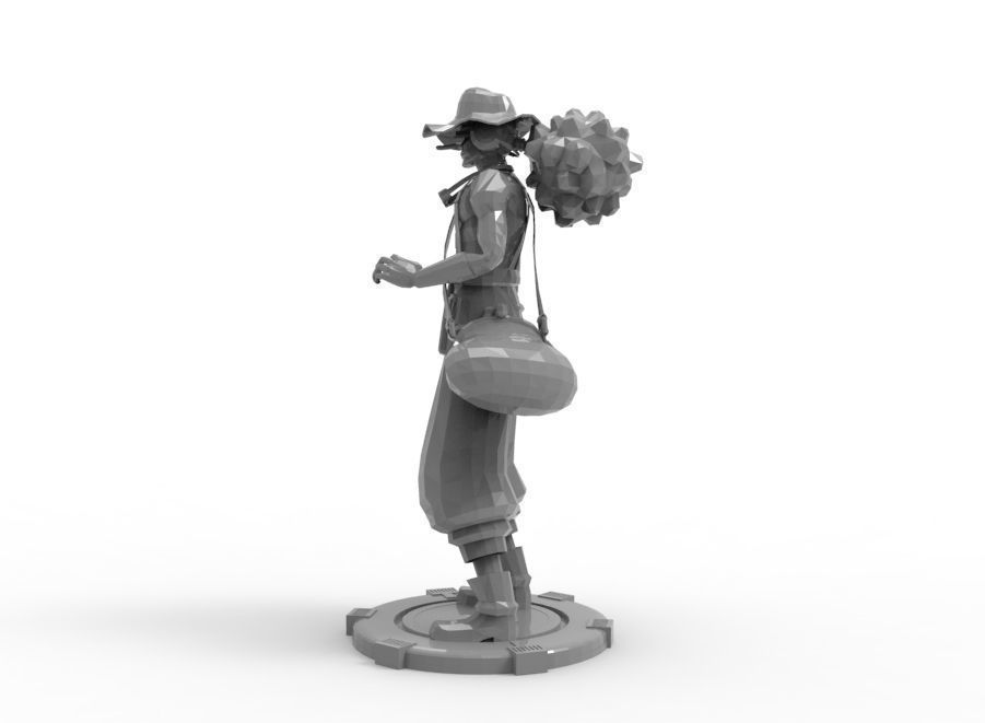 Usopp - Idle Pose 3D print model_5