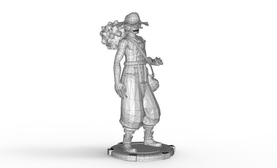 Usopp - Idle Pose 3D print model_10
