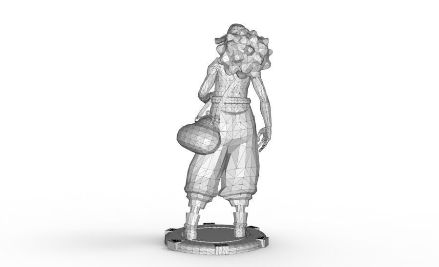 Usopp - Idle Pose 3D print model_17