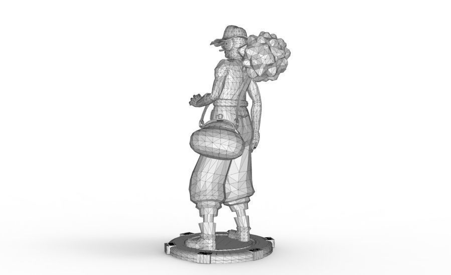 Usopp - Idle Pose 3D print model_16
