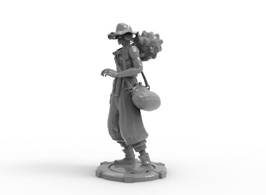 Usopp - Idle Pose 3D print model_4
