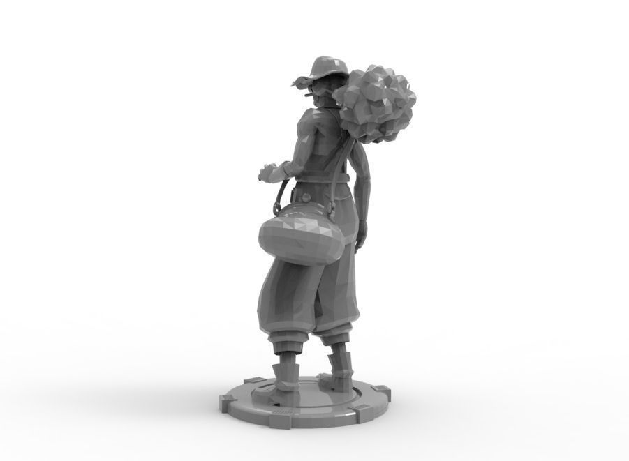 Usopp - Idle Pose 3D print model_6